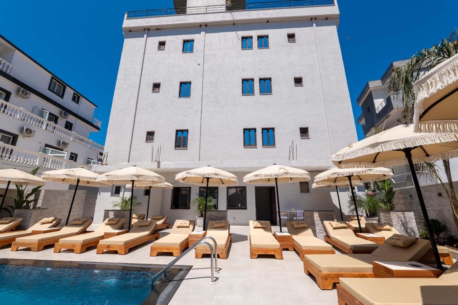 Hotel Pelod Ksamil Exterior foto