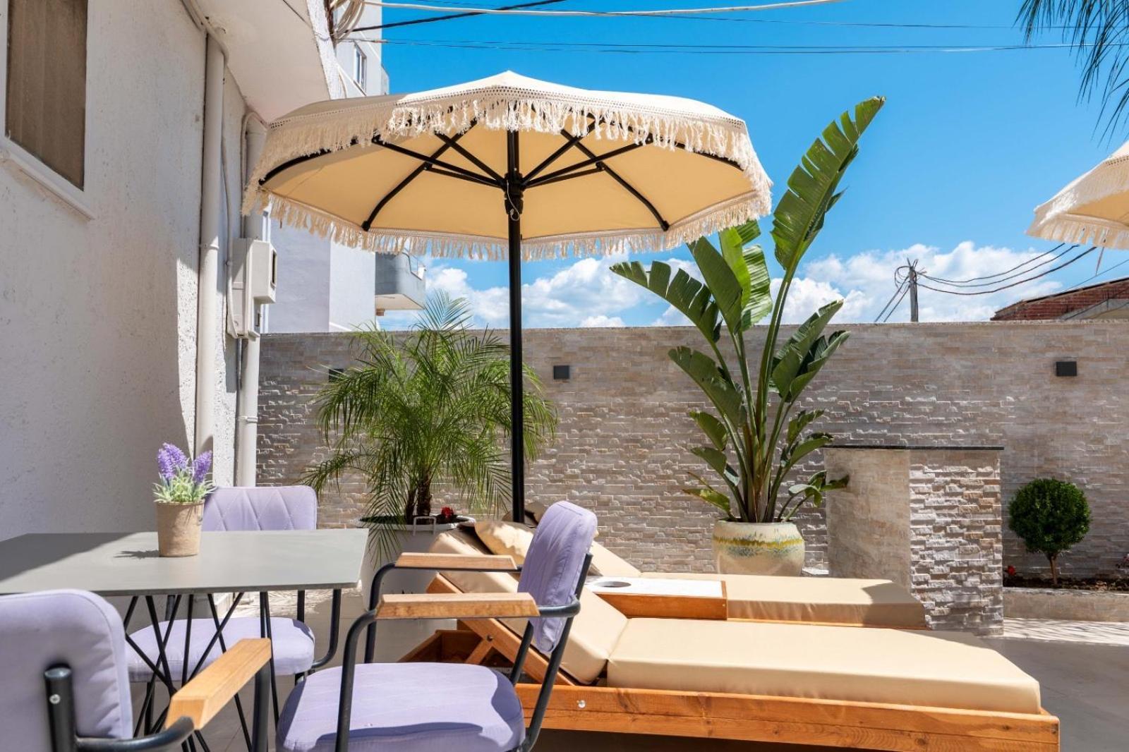 Hotel Pelod Ksamil Exterior foto
